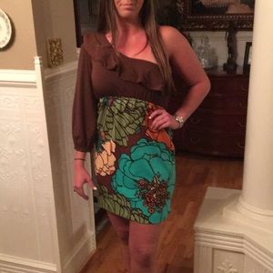 Judith March Medium one shoulder dress